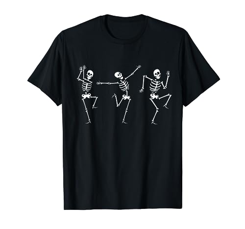 Tanzende Skelette Tanz-Herausforderung Halloween Vergleich